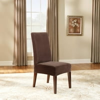 Slim-Fit kratka prugasta navlaka za blagovaonsku stolicu od rastezljive tkanine