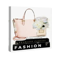 Wynwood Studio Fashion and Glam Wall Art Canvas Otisci 'Lovely Essentials Blush' Essentials - Pink, bijelo