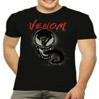 Marvel Venom Airbrush jezik muškaraca i grafičke majice velikih muškaraca