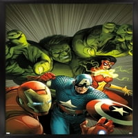Comics Comics - Spider-Man-Osvetnici sastavljeni zidni poster, 14.725 22.375