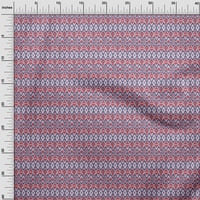 Jednobojna viskozna šifonska Tkanina s geometrijskim Ikat printom širine dvorišta