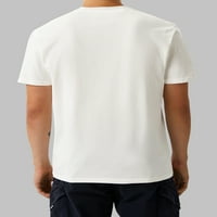 Ležerna majica sa smiješnim printom, grafička majica s okruglim vratom s kratkim rukavima