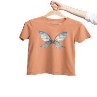 Dizajnerska majica s leptirovim krilima, umjetničko djelo, majica s kratkim rukavima, majica s kratkim rukavima