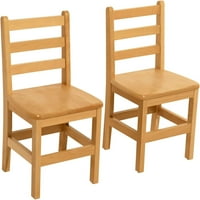 Proizvodi 13-inčne stolice s ljestvama za malu djecu, dječje stolice za predškolsku ustanovu, 2 pakiranja