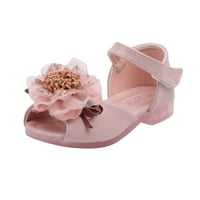 Djevojke cipele za djevojke mališani za bebe djevojčice čipka cvjetna zabava princeza kožne cipele sandale