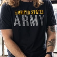 Majica kratkih rukava A. M. s logotipom američke vojske