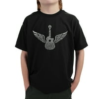 Pop art majica s natpisom za dječake-Američki