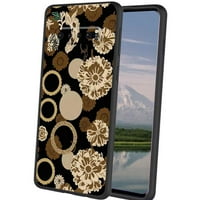 Sažetak Folk-Art-Pattern Telefon za telefon za Samsung Galaxy S10+ Plus za žene darovi za muškarce, mekani silikonski
