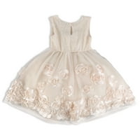 Nannette Toddler Girls Rosesette haljina, veličine 2T-4T