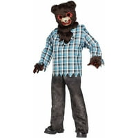 Zastrašujući kostim dječjeg medvjeda za Noć vještica