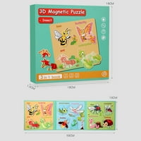 Kartonske crtane magnetske zagonetke sigurna kartonska slagalica za predškolski razvoj djeteta hrana