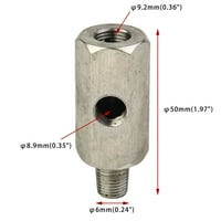 Leke senzor tlaka ulja 1 8''npt da se adapter ugradi turbo dovodni linijski mjerač linije