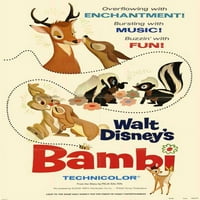 Ispis filmskog plakata Bambi - SKU 5101