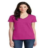 Obična je dosadna - Ženska majica s izrezom u obliku slova U i kratkim rukavima, veličine do 3 inča